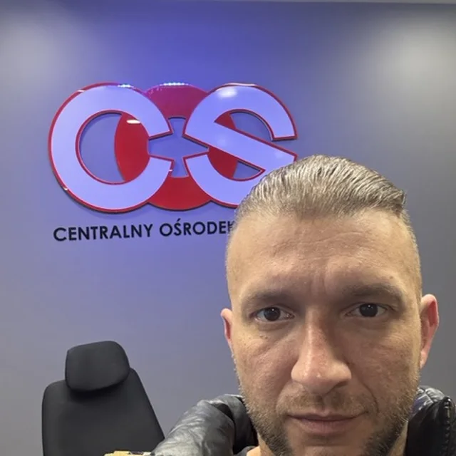 Łukasz Czerwiński ze sportowcami